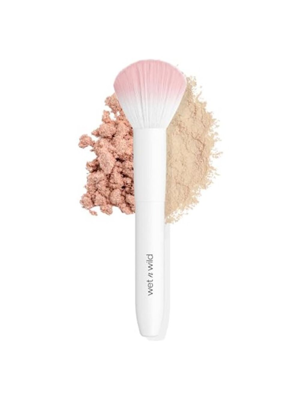 wet n wild Powder Brush, Ultra-Plush Synthetic Bristles for Flawless